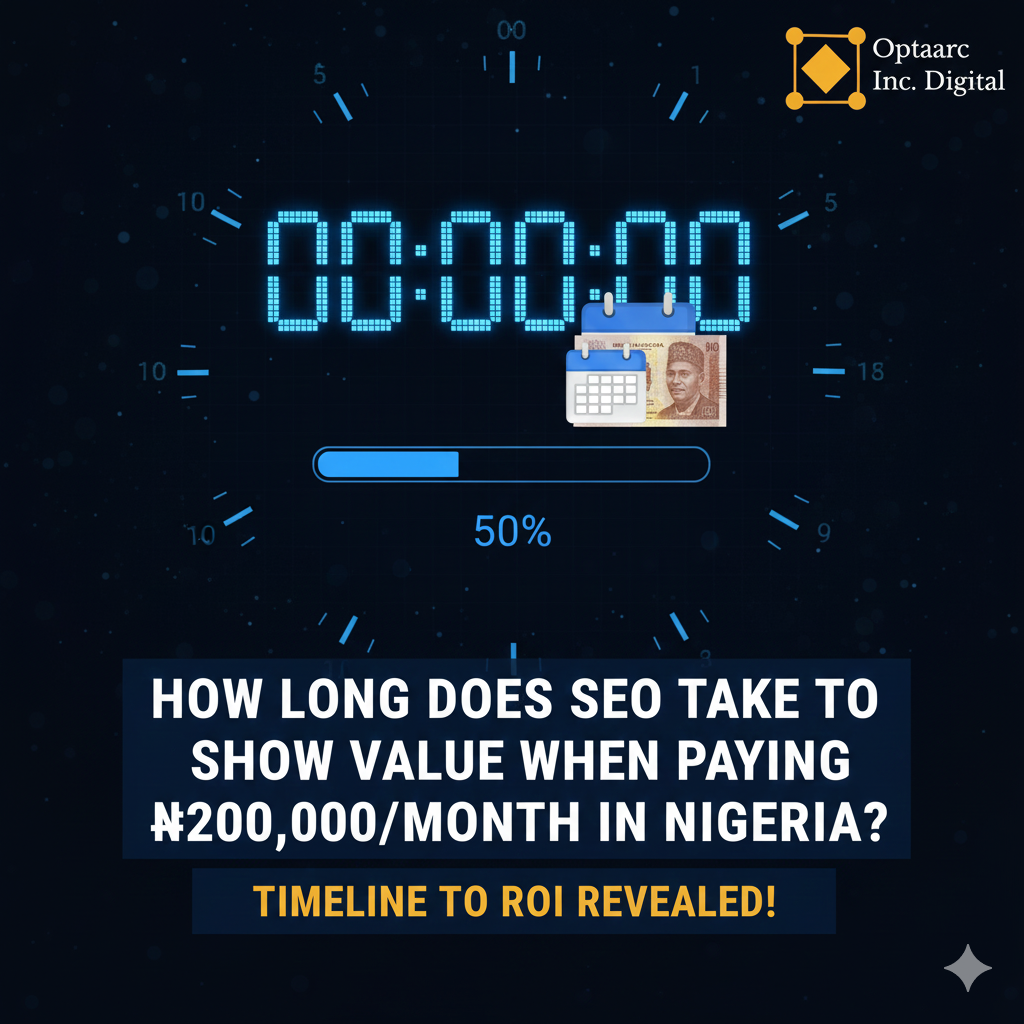How Long Does SEO Take to Show Value When Paying ₦200,000/Month in Nigeria?
