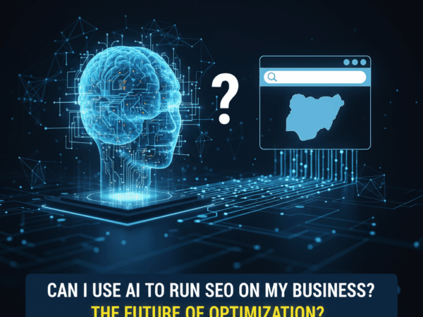 Can I use AI to run SEO on my Business?